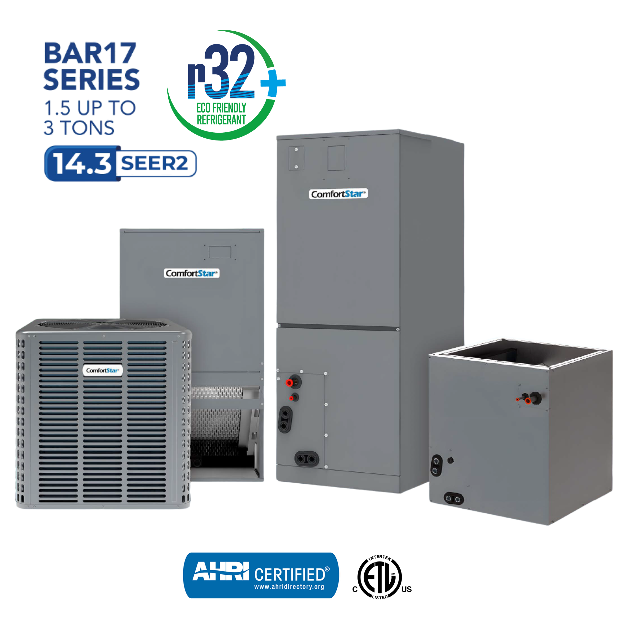 ComfortStar BAR17 Series | R32 Split Systems